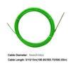 5-15M Cable Push Puller 4MM Extractor Glass Fiber  For Fiberglass Duct Rodder Wall Wire