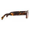 Full Rim Square Transparent Brown Smartbuy Collection Brenan 94721 C4 Fashion Unisex Eyeglasses