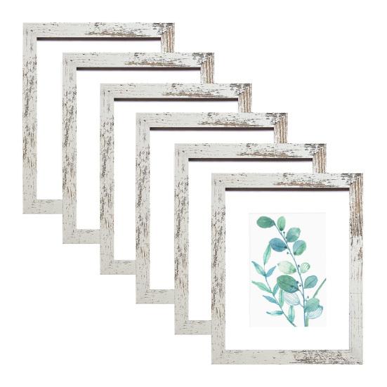 Деревянная фоторамка Минималистичная фоторамка с оргстеклом Настольная фоторамка для настенного монтажа для домашнего офиса Декор