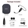KIMAFUN 2.4G Wireless Waterproof Headset Microphone with 30m Transmission Range, Auto-Pairing, Ear-Hook Type, Transmitter and 3.5mm Stereo Plug Receiv