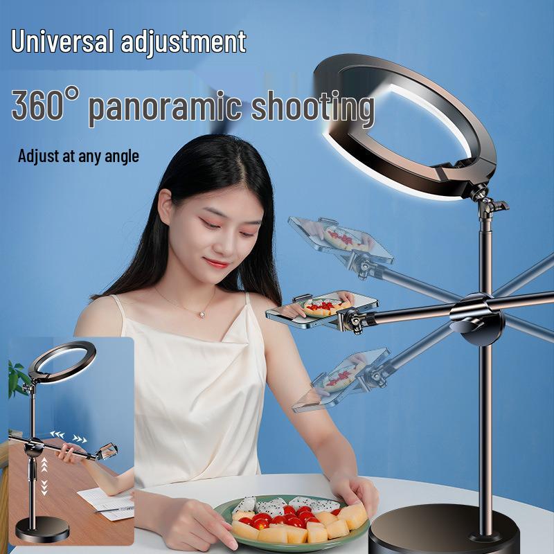 Nail Art & Calligraphy Adjustable Fill Light Stand for Photography & Live Streaming
