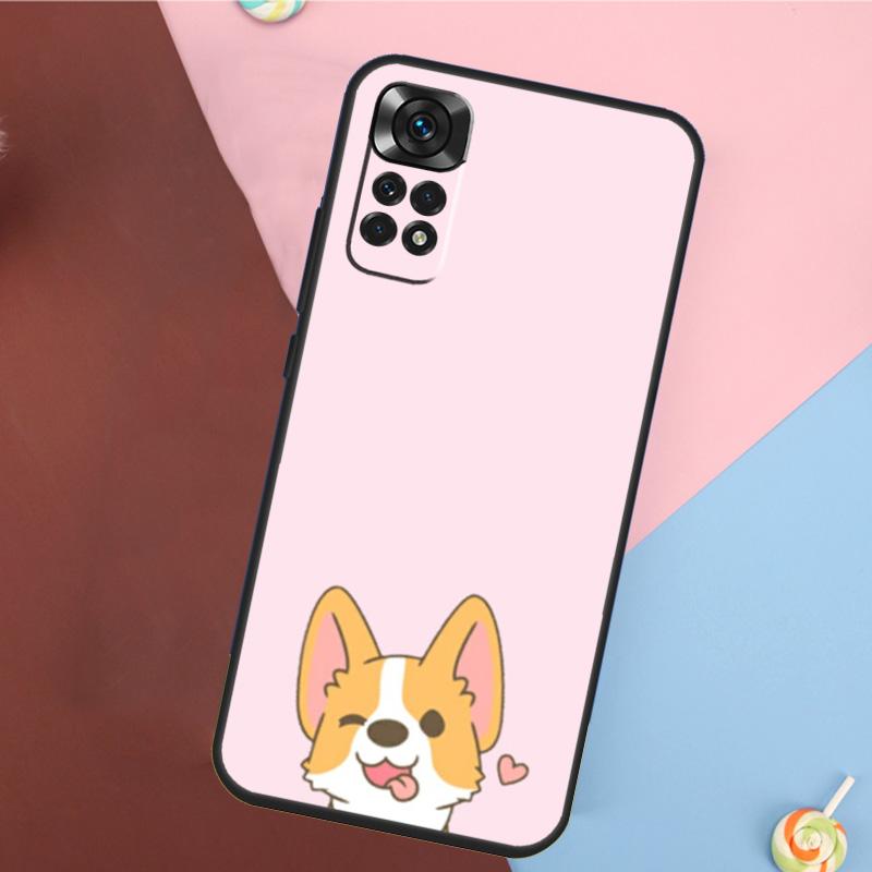 Мультяшный чехол для телефона Xiaomi Redmi Note 14 13 12 9 10 11 Pro 9S 10S 11S 12S Redmi 14C 10C 12C 13C с изображением валлийской собаки Шиба Корги