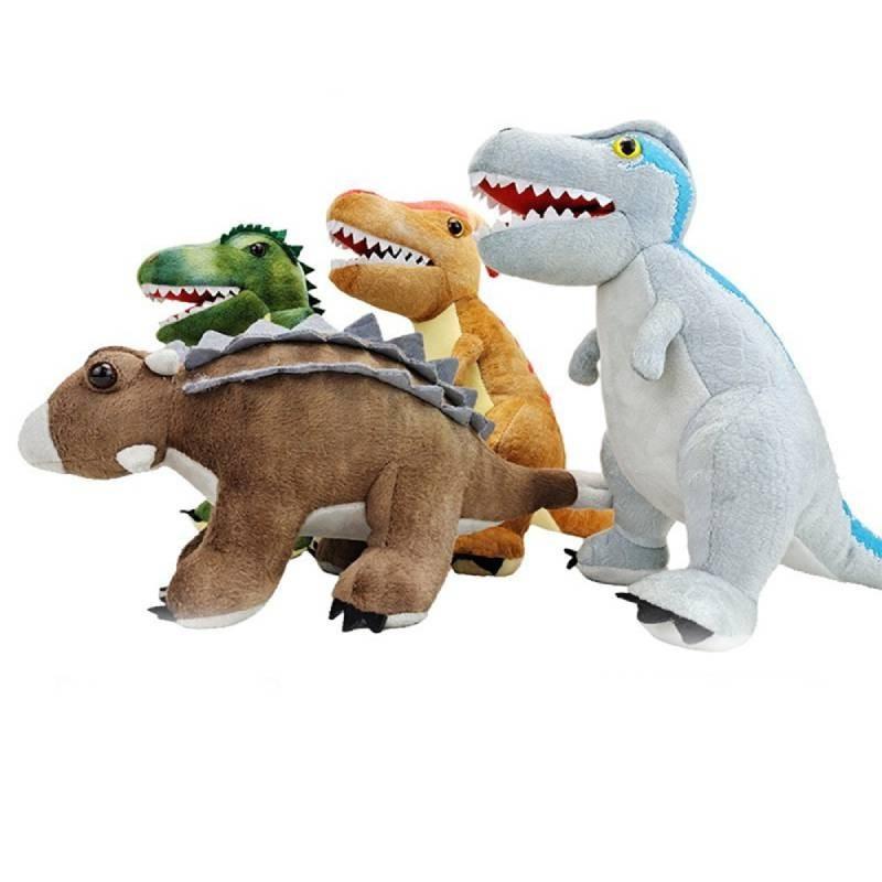 Adorable Plush Dinosaur Stuffed Toys Perfect Holiday Gifts Triceratops And T-rex