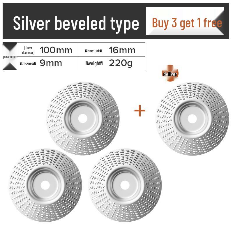 Синий Victory Woodworking Угловая шлифмашина Набор полировальных и шлифовальных дисков