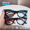 NEW Fashion Anti Blue Light Blocking Reading Glasses Women 2024 Luxury Brand Designer Eyewear Frame for Presbyopia Eyeglasses 0 To +4