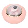 Electric Hand Warmer USB Rechargeable 4000mAh Adjustable Pocket Hand Heater with Night Light Pink