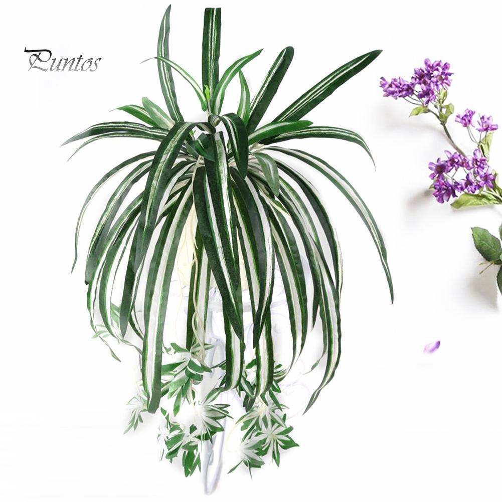 Artificial Home Hotel Decor Spider Plant 1Pc Chlorophytum Comosum Faux Greenery