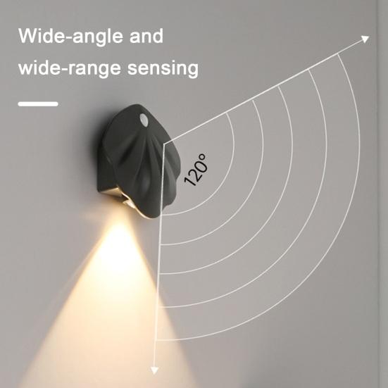 Датчик движения Ночной светильник Регулируемая яркость 3 режима освещения Автоматическое включение/выключение Перезаряжаемый Простой монтаж Беспроводной магнитный настенный светильник