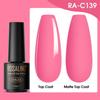 ROSALIND 7ML Rainbow Nail Gel Polish Set Art Gel Nail Polish Set For Manicure Soak Off UV LED