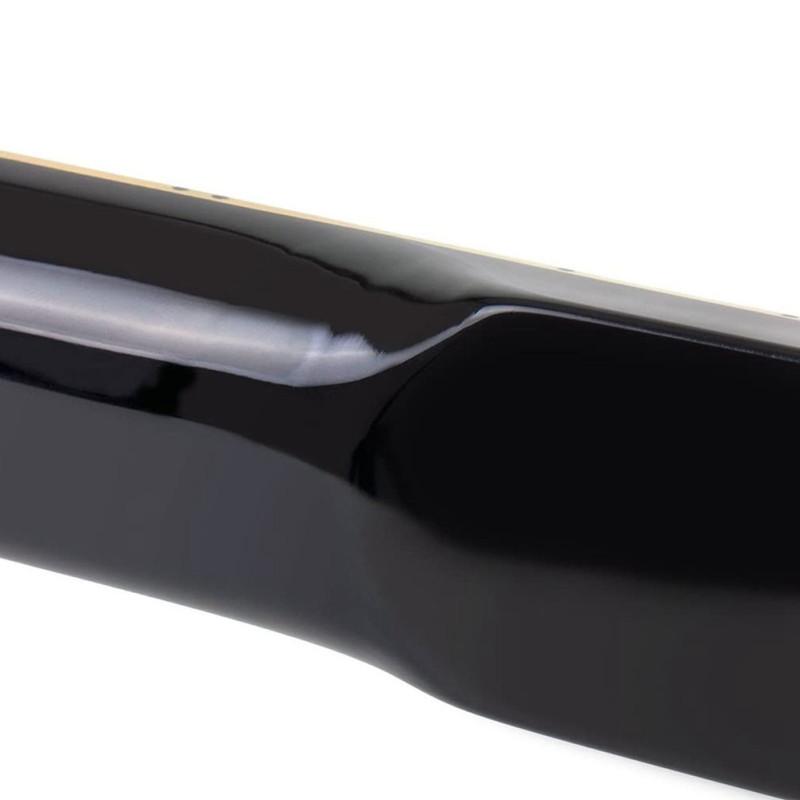 Гитарный гриф с 22 ладами, клен, деревянный палисандр, однотонная черная отделка, ручка для электрогитары