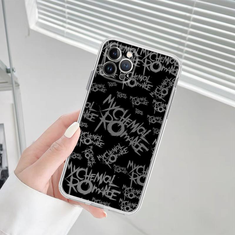 Мягкий силиконовый чехол для телефона My Chemical Romance для iphone 14 13 12 11 Pro Mini XS MAX 8 7 6 Plus X XS XR