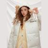 unifree Korean Style Cartoon Print Hooded Padded Jacket