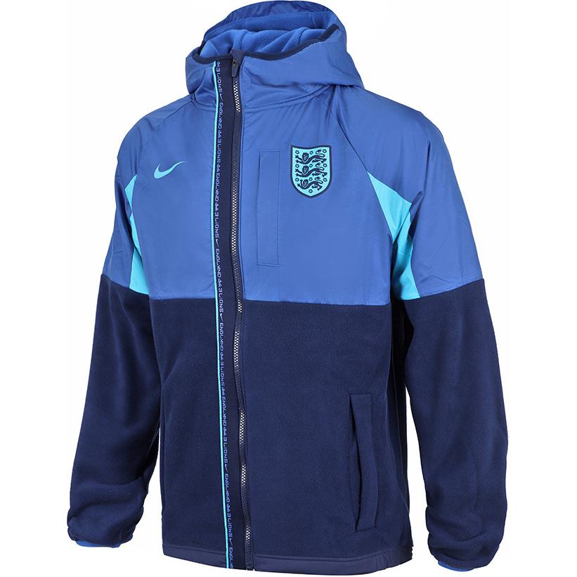 Nike Logo Hooded Long Sleeve Jacket Men Jackets Blue DH4889-480