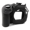 Силиконовый чехол для цифровой зеркальной фотокамеры, совместимый с защитным чехлом из силиконового кожуха Nikon D810 [без торговой марки] / (черный) [Элемент]
