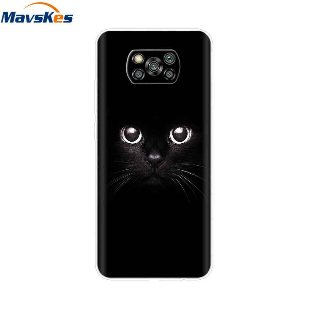 Силиконовый чехол для Poco X3 Pro Чехол Прозрачный Мягкий ТПУ Бампер для Xiaomi Poco X3 NFC Телефон Чехол для Xiomi Mi Poco X3 X 3 X3NFC X3Pro