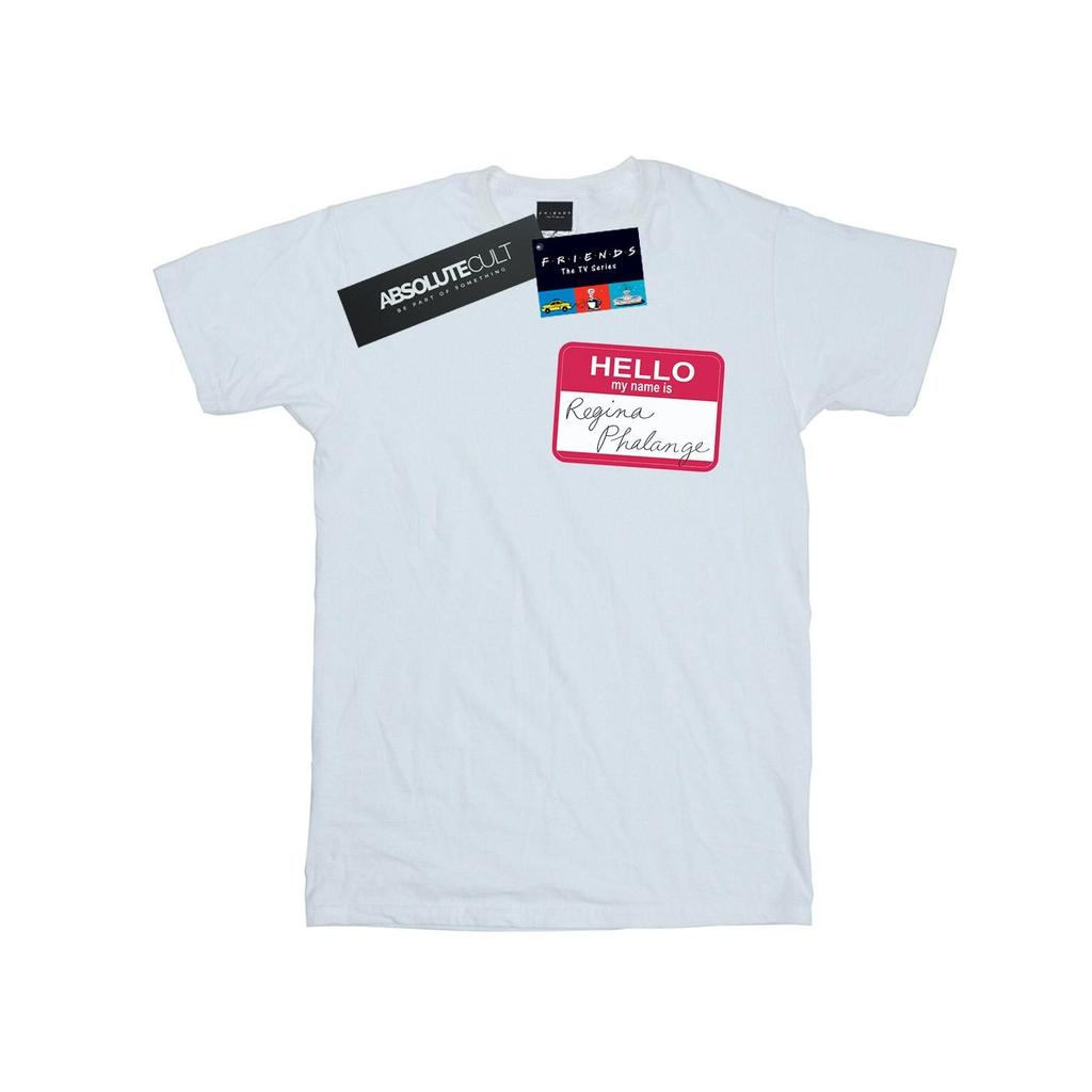 Friends Womens/Ladies Regina Phalange Name Tag Cotton Boyfriend T-Shirt