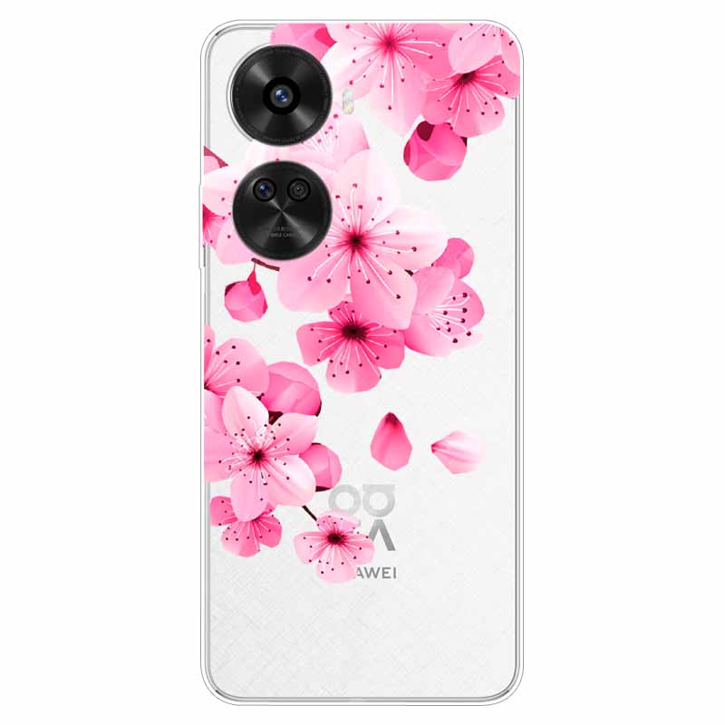 Чехол для Huawei Nova 12 SE, чехол для телефона в стиле Soft Girl, противоударный чехол для Huawei Nova 12SE, BNE-LX1, прозрачный силикон TPU