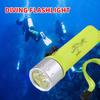 LED Waterproof Scuba Diver Diving Flashlight Underwater Flash Light Torch