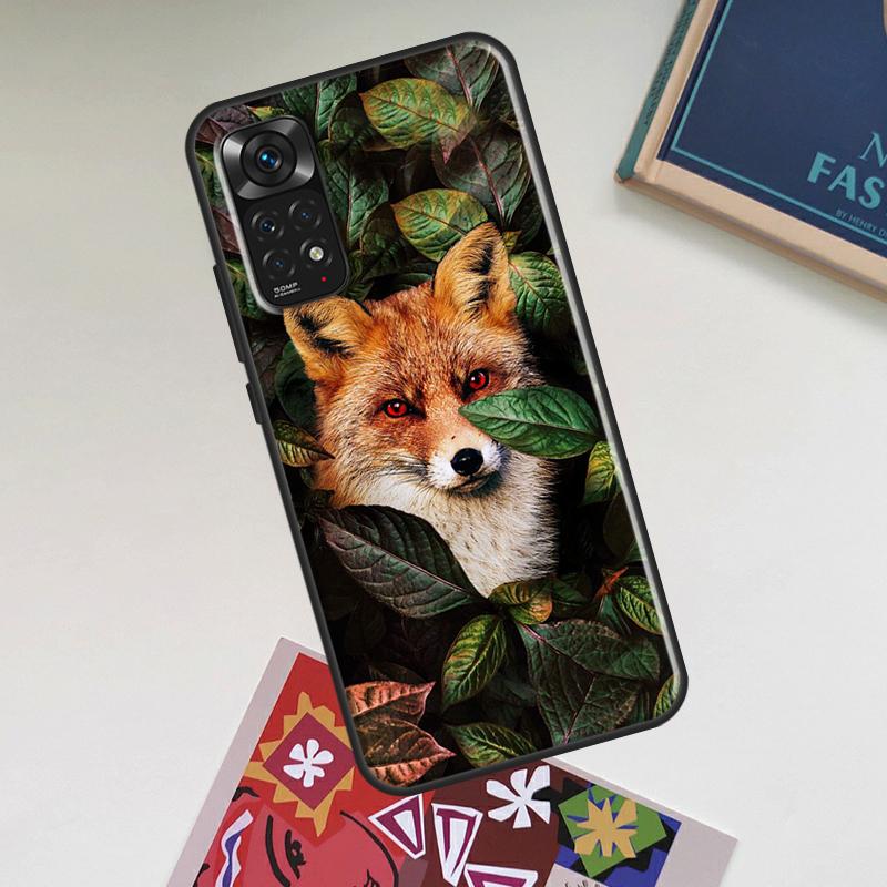 Милый Лисенок Осенью Чехол Для Xiaomi Redmi Note 14 Pro 13 12 11 10 15 Pro Plus Redmi 15C 13C 12C 10C 14C 15 Чехол