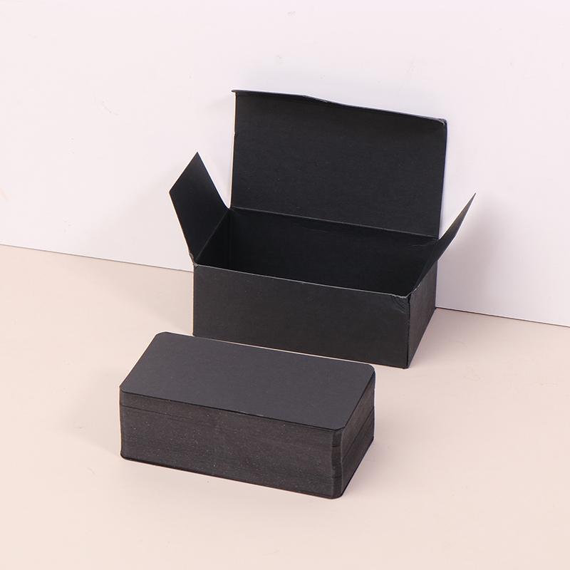 100 шт./кор. Карточка из крафт-бумаги, двусторонняя карточка со словами, пустая визитная карточка, записка, открытка с благодарностью, карточка с надписью, обучающая карточка