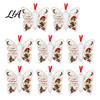 Hanging Holiday Decorations Butterfly Cash Gift Ornament, Christmas Money Holder Decor with Decorative Ornaments for Parties Festive Print,