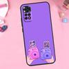 Фиолетовый эстетичный Чехол для телефона Xiaomi Redmi Note 14 10 11 12 13 15 Pro Plus Для Redmi 15C 14C 10C 12C 13C 15