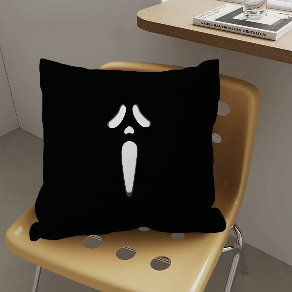 Cool H-Scream-W 45*45Cm Cushion Cover Pillow Cover Decor Pillowcase Home Pillowcase For Couch Pillow