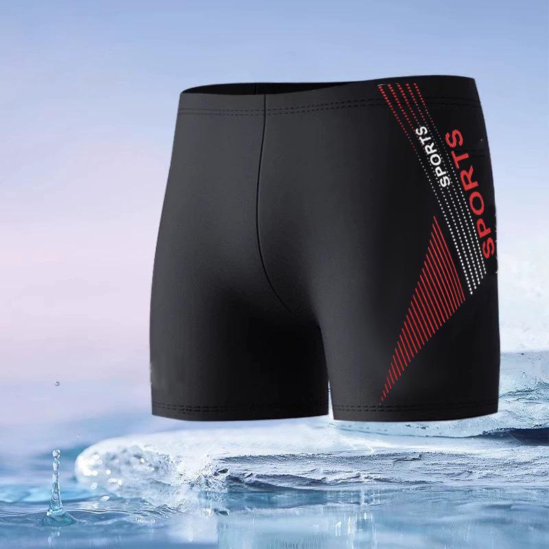 Мужские быстросохнущие нейлоновые плавки - Simple Fashion Hot Spring Swimwear