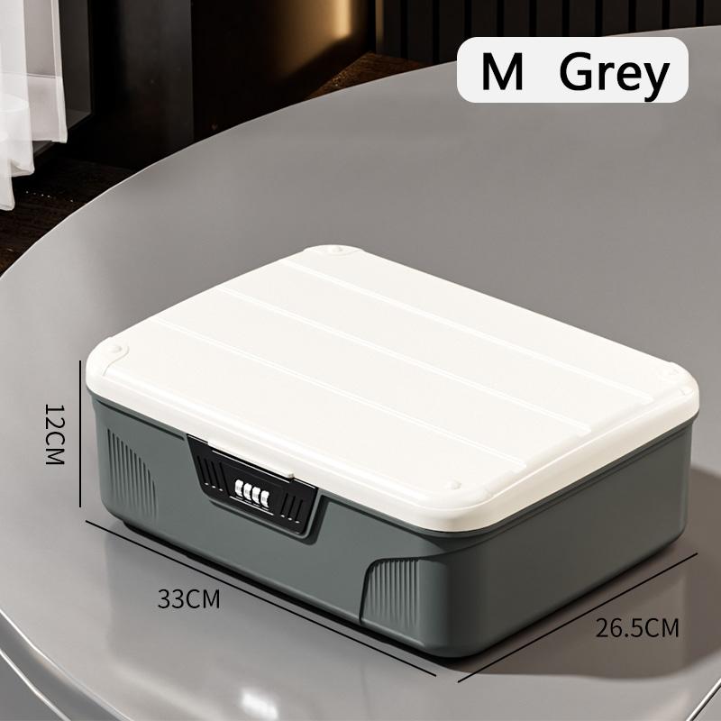 Ящик для хранения паролей большой емкости для домашнего использования, многослойный ящик для хранения сертификатов конфиденциальности, студенческое общежитие с замком