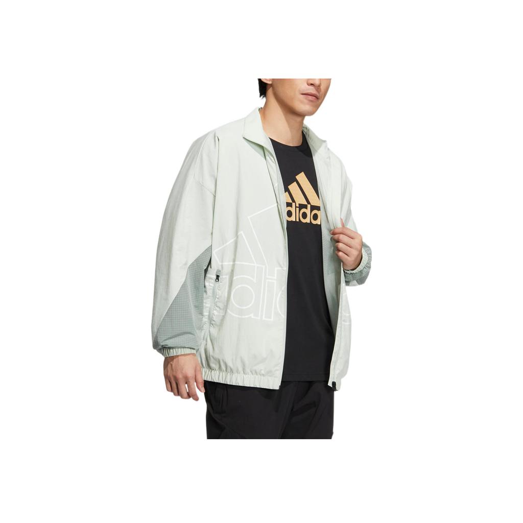Adidas Спортивная куртка на молнии с принтом MH BP3 Верхняя одежда унисекс Aqua HP1436