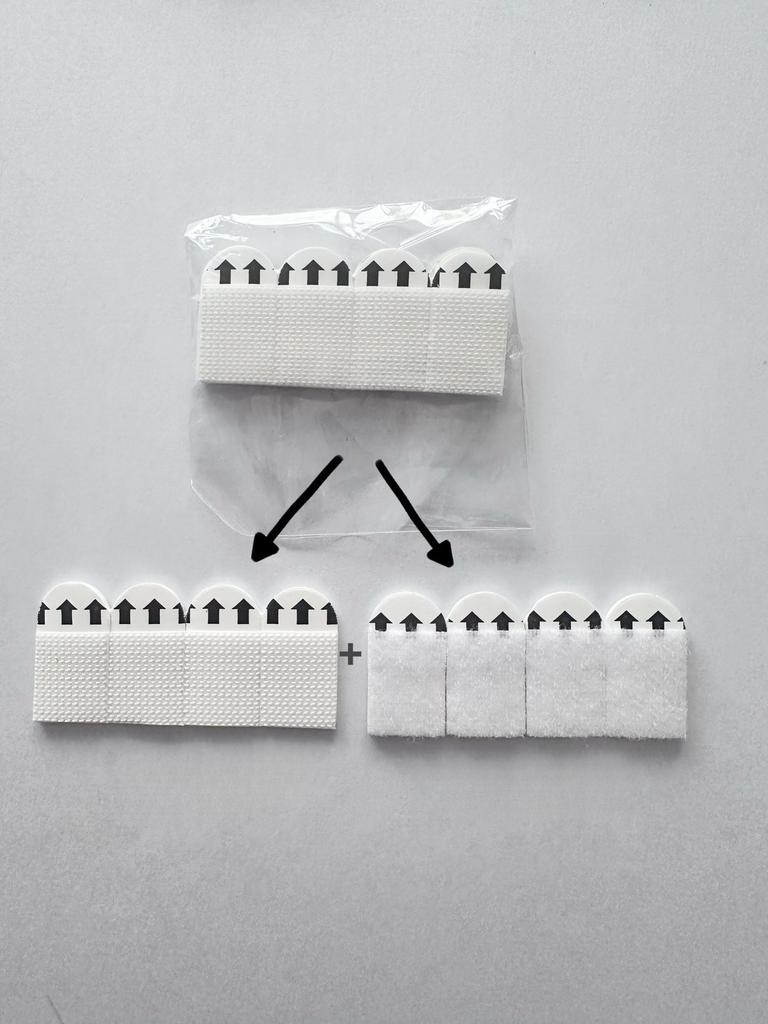 Прочная настенная фоторамка Съемная волшебная лента Легкоотрываемый клейкий крючок Самоклеящаяся без следов Волшебная декоративная фоторамка Двойная