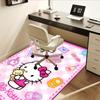 Office Rug Hello Kitty, Fairy Tale Anti-Slip Rug, Machine Washable for Living Room, Bedroom, Office, Multiple Sizes, Bedroom Mat, Decorative Mat, Dura