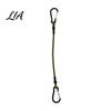 Дорожный аксессуар для безопасной перевозки багажа, bungee-шнур с металлическими крючками, эластичный шнур, прочные гибкие шнуры, ремень для установки палатки, крепежный ремень для походных палаток