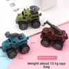 Dinosaur Pull Back Car Toy With Plastic Dinosaur Model For Kids Play And Interactive Learning