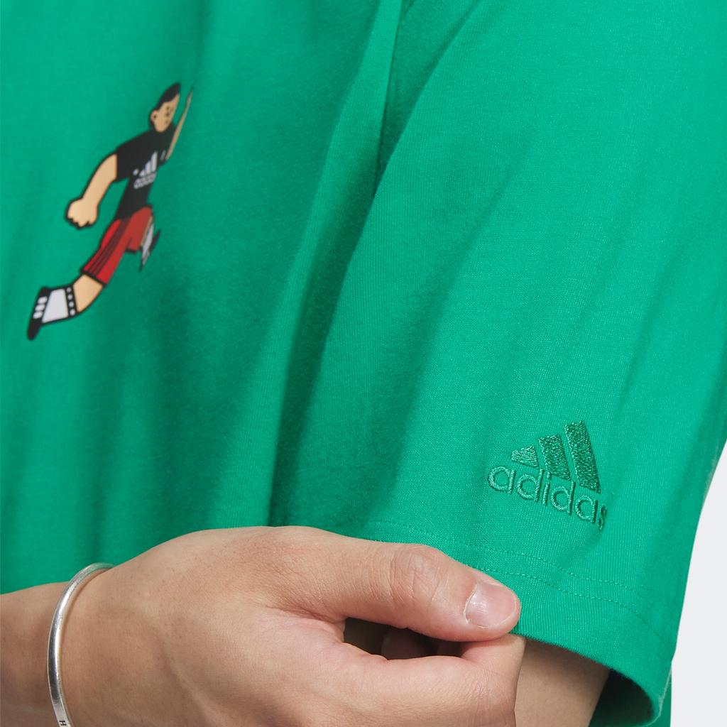 Adidas T Shirt Men's Lawn Green IA8118