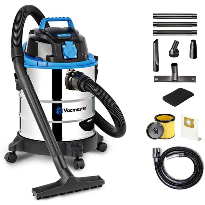 Vacuum cleaner wet and dry - Vacmaster - 1250 W - 20 L - blower function - 73 dB - Cartridge filter
