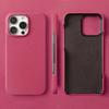 Премиальный магнитный чехол из натуральной кожи для iPhone 16 Pro Max 15 14 13 12 11 Беспроводная зарядка Магнитная крышка Magsafe Ударопрочный чехол