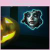 Horror Noctilucent Halloween Girl Face Pattern Home Walls Decoration Stickers