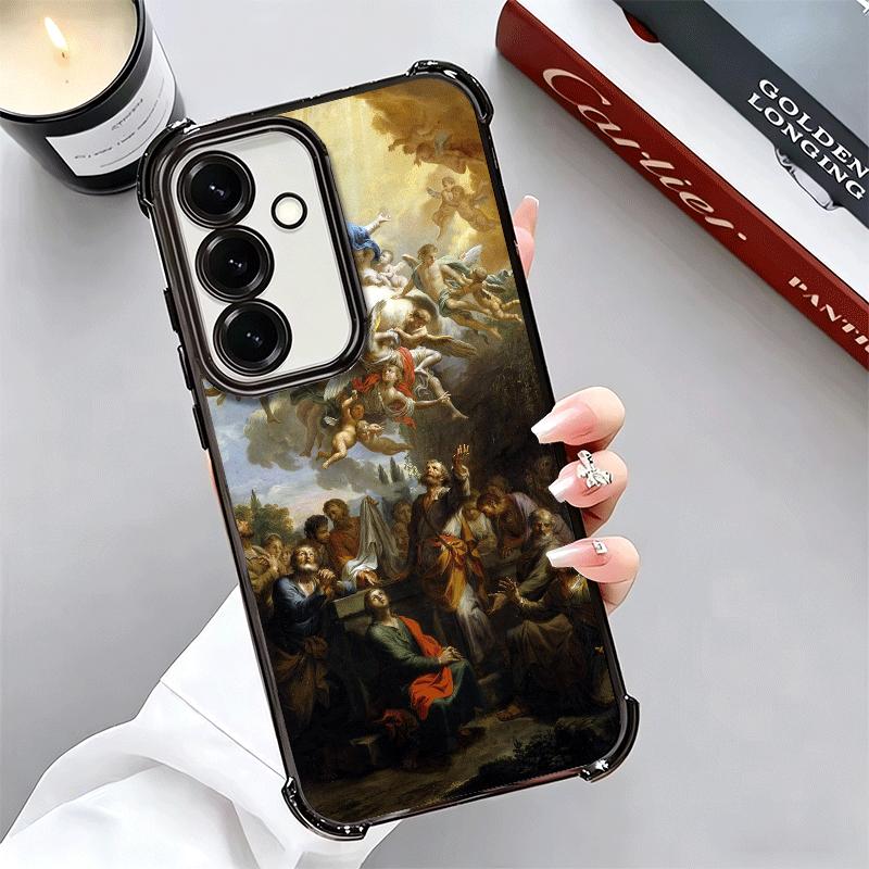 Эстетика Возрождения Искусство Живопись Покрытие Чехол для Телефона Для Samsung A17 A07 A37 A57 A16 A56 A15 A55 A14 A54 A13 A53 A26 A36 A25 A