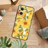 Sunflower  Floral Phone Case For OPPO Reno 14 12 11 13 F 10 Pro 8T 7 8 Lite OPPO Find X8 X6 X5 X9 Pro Cover
