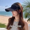 2025 новый пустой верх солнцезащитная кепка женская летняя УФ-кепка с большим карнизом защита от УФ-излучения бейсболка для улицы солнцезащитная кепка