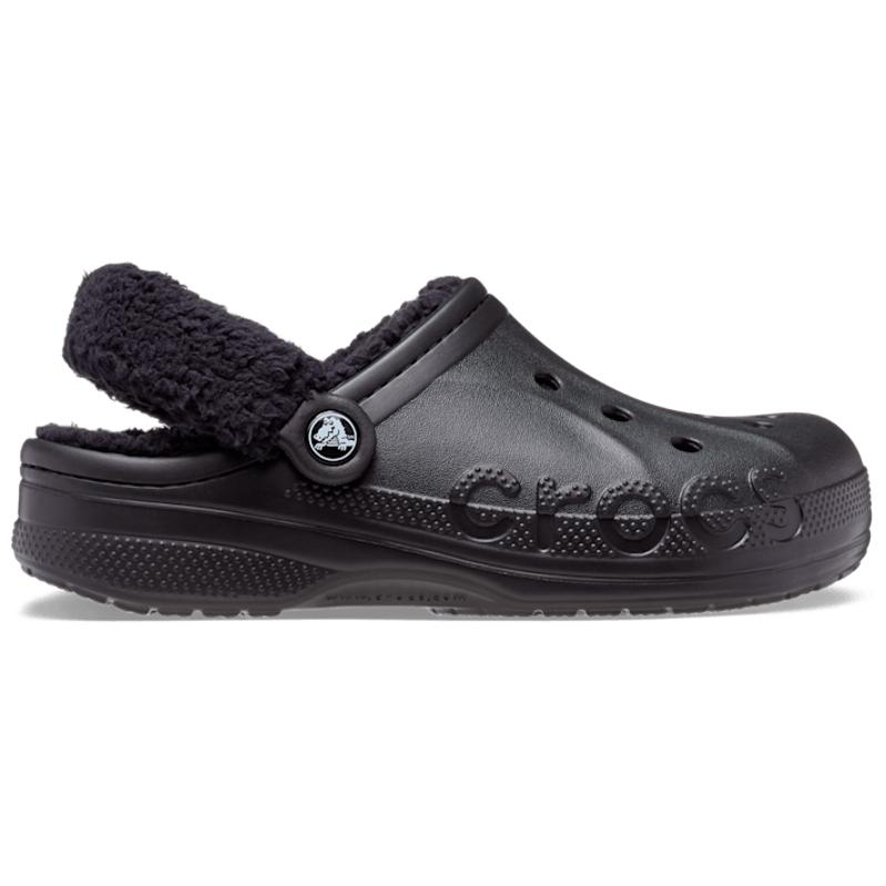 Crocs Baya Удобные Универсальные Клоги Обувь Унисекс Черный 206633-060