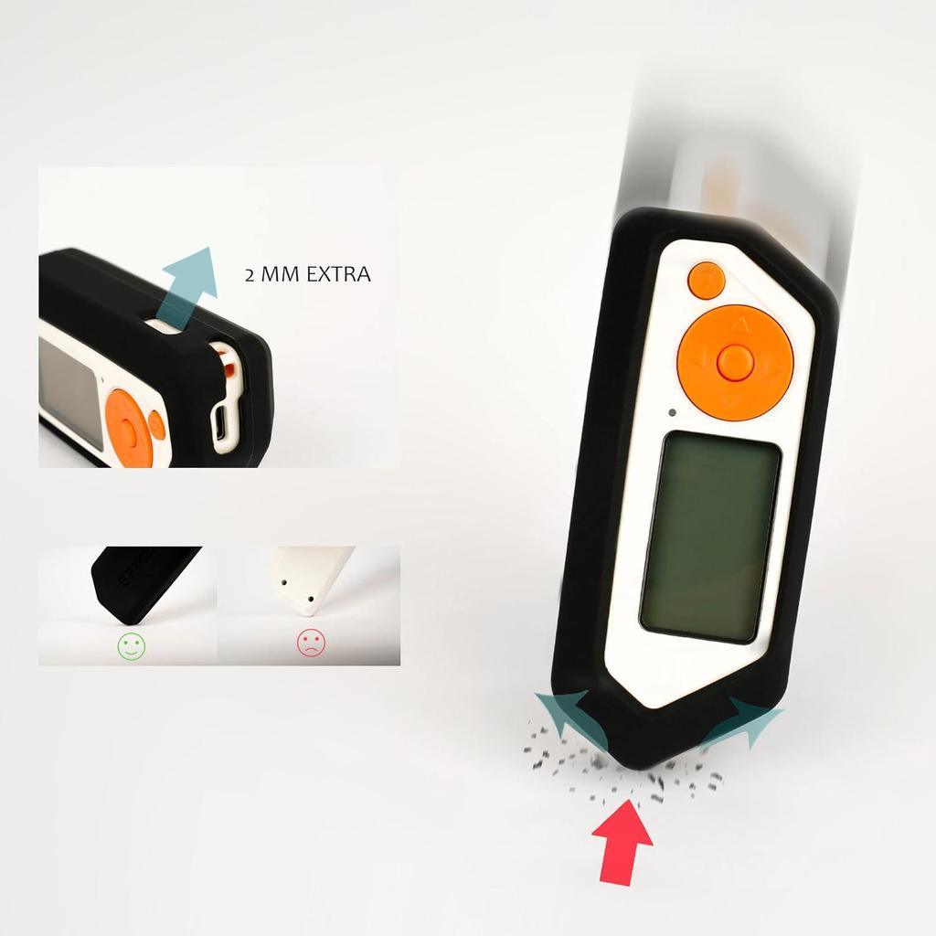 Силиконовый чехол и защитная пленка для пульта дистанционного управления Flipper Zero Dolphin