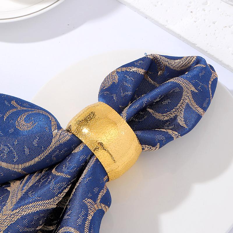 12 шт. пряжки для салфеток из металла для столовой, для свадебной вечеринки, модели колец, простые держатели для салфеток, кольца для салфеток, декор стола