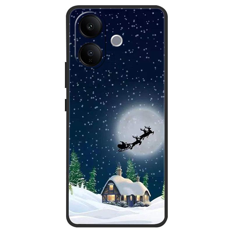 Рождественский painted чехол для VIVO V60 Lite 5G 4G, силиконовый мягкий TPU чехол для телефона VIVO V60Lite V 60 Lite, защита камеры