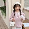 Adorable Fashionable Girls Bucket Bag Cute Korean Style Handbag For Kids