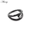 Alisouy 1pc Two Layers Zircon CZ Cartilage Earrings Stainless Steel Hinged Piercing Septum Clicker Nose Rings Hoop Segment Rings