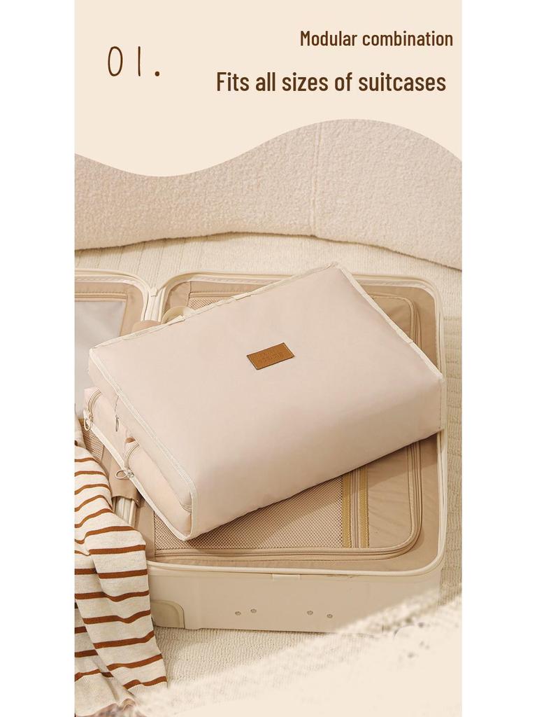 Сумка для хранения в путешествиях «Семь в одном»: Органайзер для пуховика и нижнего белья - Незаменим для деловых поездок