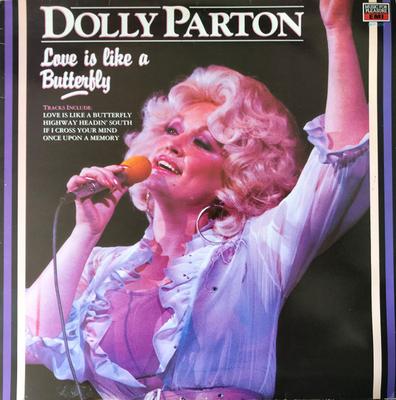 Виниловая пластинка DOLLY PARTON Love Is Like A Butterfly MFP5774 Music for Pleas UK Кантри/Фолк Б/у