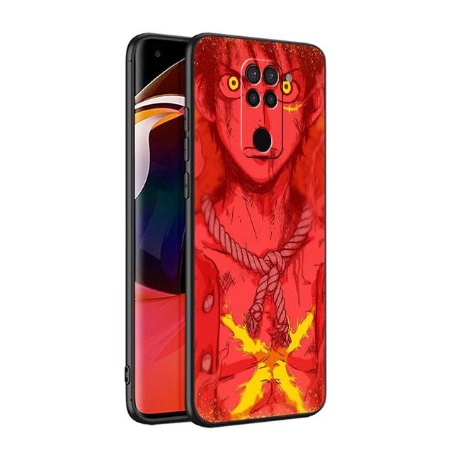 Мягкий чехол из ТПУ для телефона Xiaomi Redmi 9 10 K40 Pro 6 7 8 9A 10C 9T 8A 7A 9C K50 10A One PiecesLuffyAces, противоударный чехол